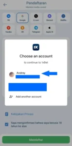 2s Pendaftaran lewat Media Sosial