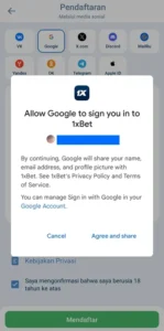 3s Pendaftaran lewat Media Sosial