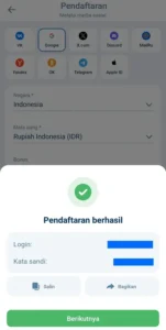4s Pendaftaran lewat Media Sosial